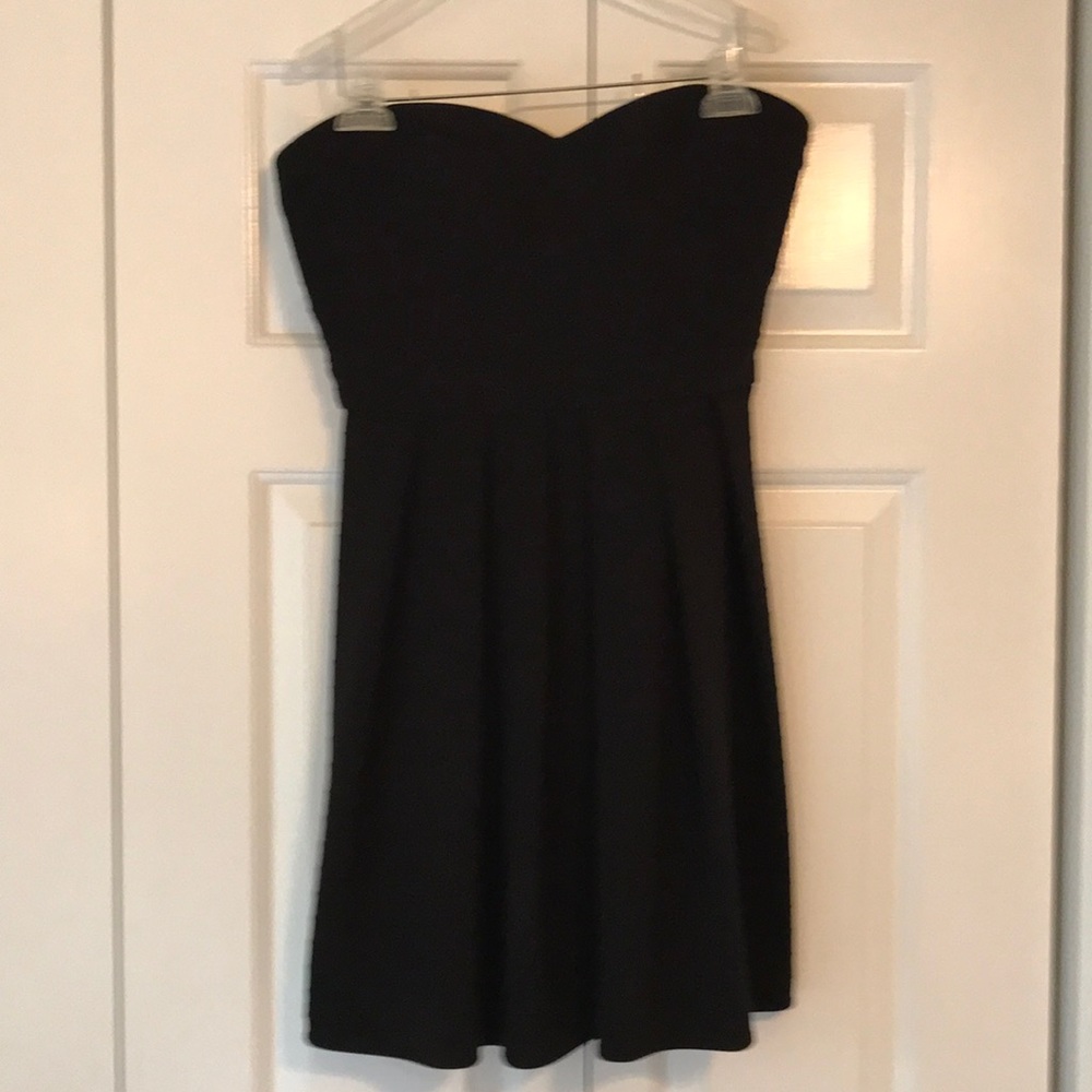 Guess Anise black strapless dress